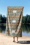 Mjölnir 90 Toalla de Playa Multicolor 90 x 150 cm, 70% Poliéster / 30% Poliamida, Secado Rápido
